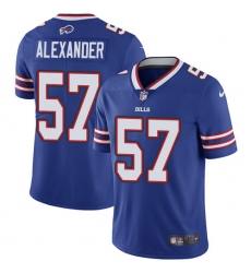 Youth Nike Buffalo Bills #57 Lorenzo Alexander Royal Blue Team Color Vapor Untouchable Limited Player NFL Jersey