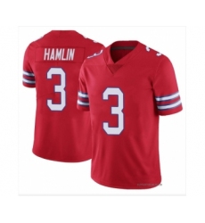 Men's Buffalo Bills #3 Damar Hamlin Red Jersey