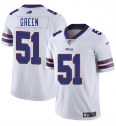 Men's Buffalo Bills #51 Kendrick Green White 2025 Vapor Untouchable Limited Football Stitched Jersey