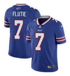 Youth Nike Buffalo Bills #7 Doug Flutie Royal Blue Team Color Vapor Untouchable Limited Player NFL Jersey
