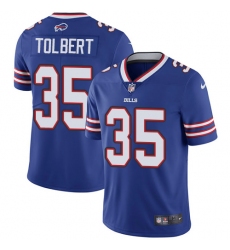 Men's Nike Buffalo Bills #35 Mike Tolbert Royal Blue Team Color Vapor Untouchable Limited Player NFL Jersey