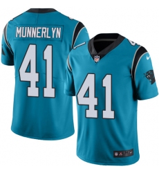 Men's Nike Carolina Panthers #41 Captain Munnerlyn Blue Alternate Vapor Untouchable Limited Player NFL Jersey