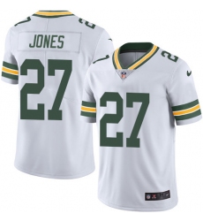 Youth Nike Green Bay Packers #27 Josh Jones White Vapor Untouchable Limited Player NFL Jersey