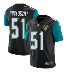 Youth Nike Jacksonville Jaguars #51 Paul Posluszny Black Alternate Vapor Untouchable Limited Player NFL Jersey