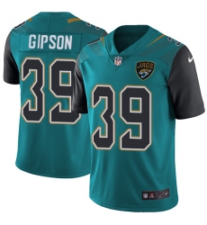 Youth Nike Jacksonville Jaguars #39 Tashaun Gipson Teal Green Team Color Vapor Untouchable Limited Player NFL Jersey
