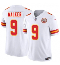 Men’s Kansas City Chiefs #9 Kenneth Walker III White 2026 F.U.S.E. Vapor Untouchable Limited Stitched Football Jersey